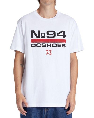 DC Shoes T-Shirt Nine Four - Weiß