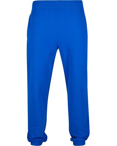 Urban Classics Stoffhose Ultra Heavy Sweatpants (1-tlg) - Blau