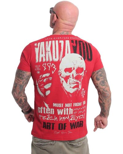 Yakuza T-Shirt Teach - Rot