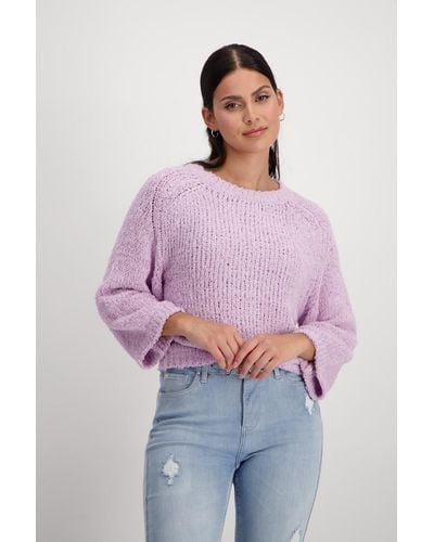 Monari Sweatshirt Pullover - Lila