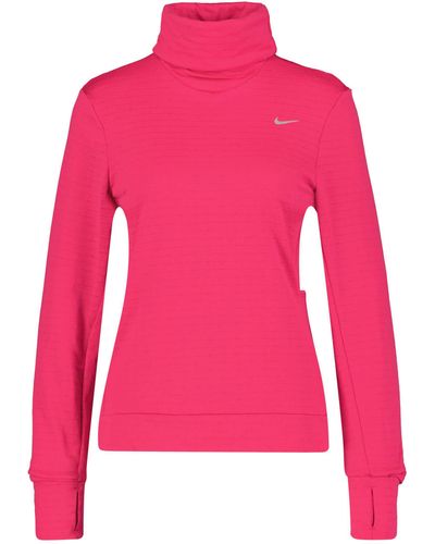 Nike Laufshirt mit Rollkragen THERMA-FIT SWIFT (1-tlg) - Pink