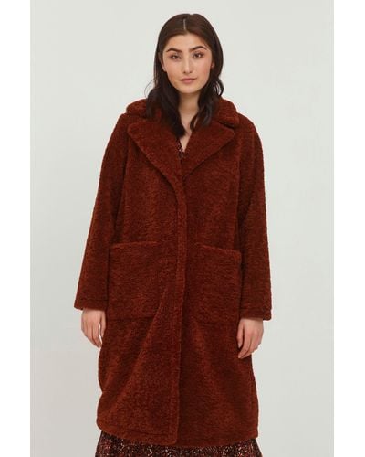B.Young Wintermantel BYCANTO COAT - Rot