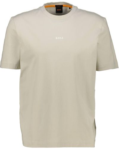 BOSS T-Shirt TCHUP Relaxed Fit (1-tlg) - Weiß