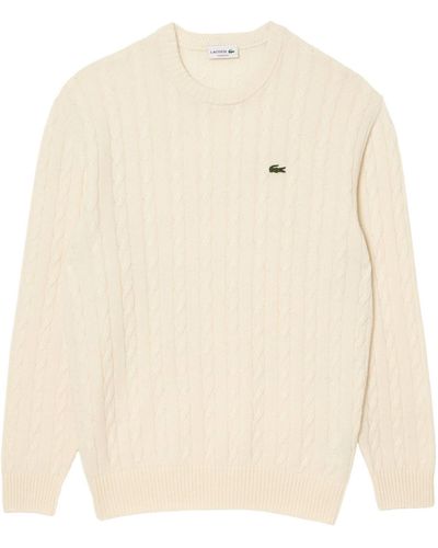 Lacoste Wollpullover - Natur