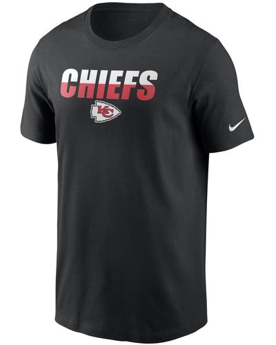 Nike Print-Shirt NFL Essential Kansas City Chiefs - Schwarz
