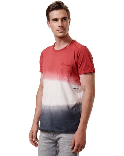 Rusty Neal T-Shirt in toller Used-Optik - Rot