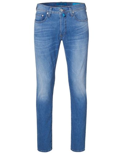 Pierre Cardin 5-Pocket-Jeans FUTUREFLEX LYON light blue vintage used 3451 8880.46 - Blau