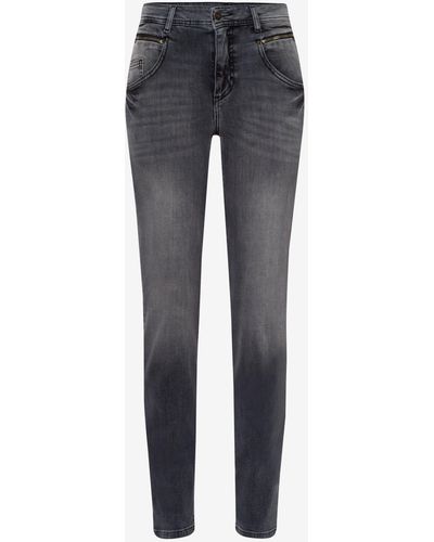 Brax Slim-fit- Five-Pocket-Jeans in Vintage Denim - Grau