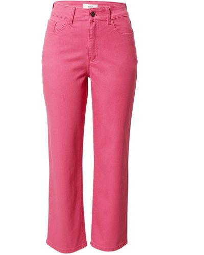 Object 7/8-Jeans (1-tlg) Plain/ohne Details - Pink