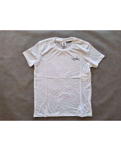 Spyder T-Shirt weiss - Grau