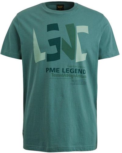 PME LEGEND T-Shirt - Grün