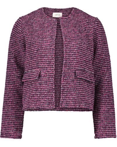 Cartoon Allwetterjacke Jacke Feminin - Lila