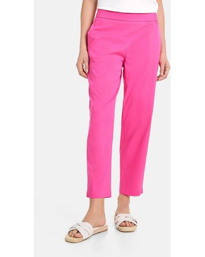 Gerry Weber 7/8-Hose Schlupfhose KIARA RELAXED FIT - Pink
