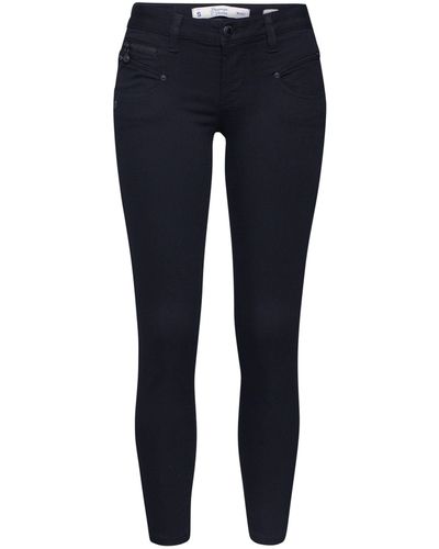 DE in Porter Slim-fit-Jeans Plain/ohne T. Alexa Details | Lyst (1-tlg) Braun Freeman
