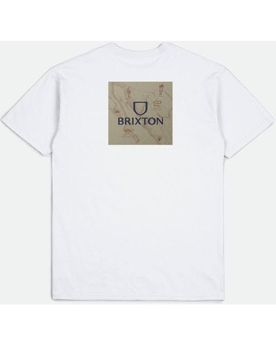 Brixton T-Shirt - Weiß