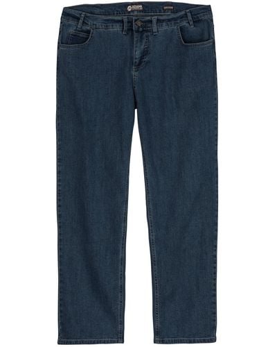 Adamo Große Größen Stretch-Jeans dark navy Nevada - Blau