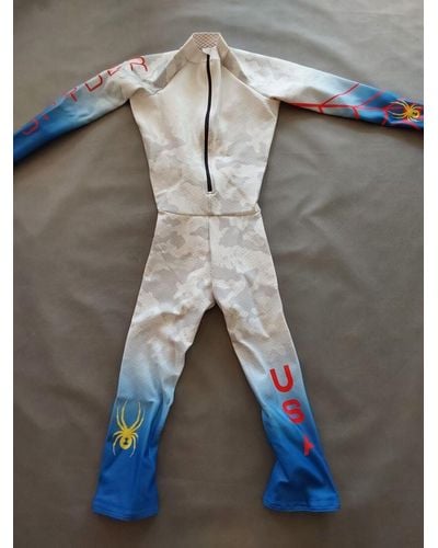 Spyder Skianzug Worldcup Race Suit USA - Blau