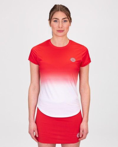 BIDI BADU Crew Tennisshirt - Rot