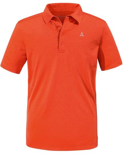 Schoeffel Poloshirt CIRC Polo Shirt Tauron M POINCIANA - Orange
