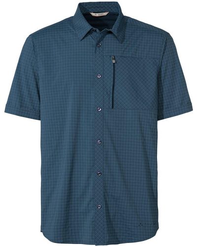 Vaude Funktionshemd Men's Seiland Shirt IV (1-tlg) - Blau
