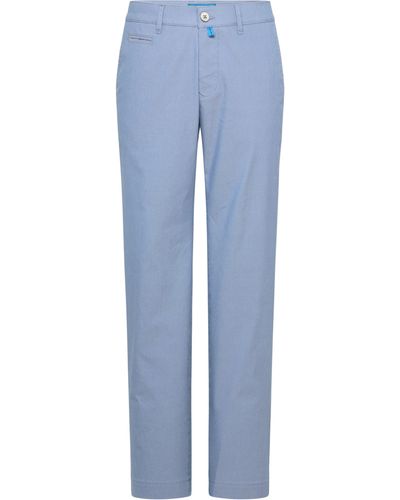 Pierre Cardin 5-Pocket-Jeans LYON FUTUREFLEX CHINO light blue structured 33757 2277.6 - Blau