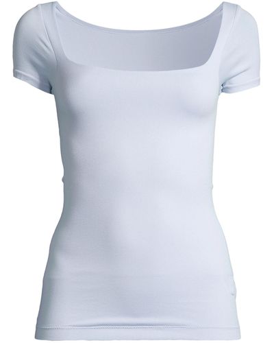 Aéropostale T-Shirt (1-tlg) Plain/ohne Details - Blau