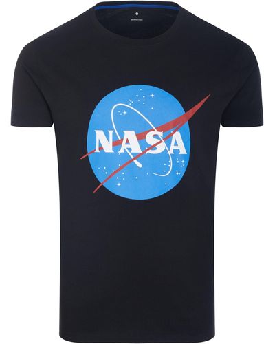 NASA T-Shirt - Schwarz