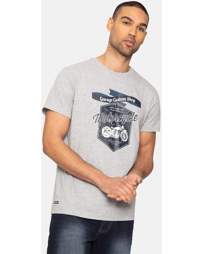 Threadbare T-Shirt Jesse - Grau