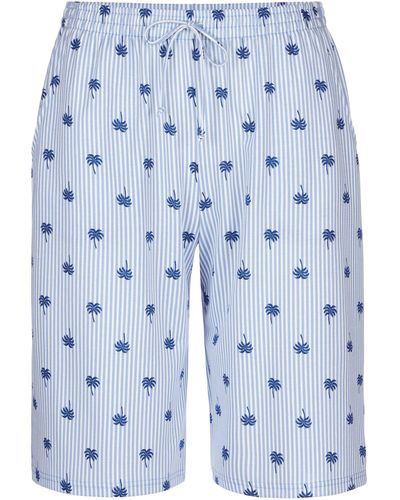 CALIDA Pyjamashorts Favourites (1-tlg) - Blau