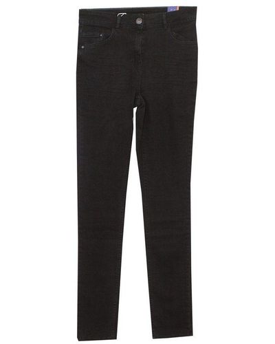 Cecil Straight-Jeans schwarz (1-tlg)
