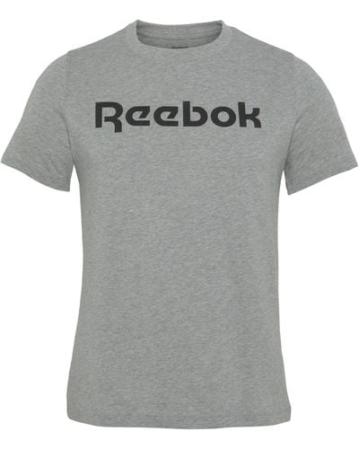 Reebok T-Shirt Read Graphic Tee - Grau