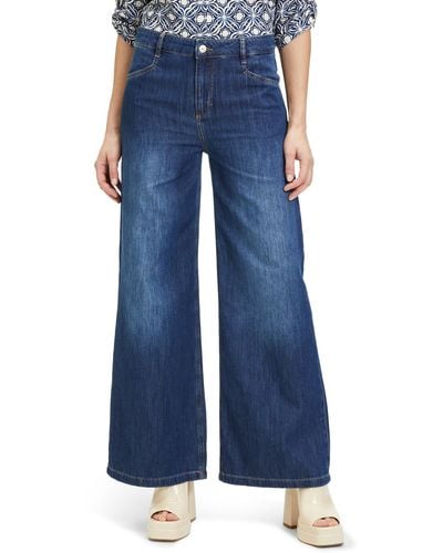 Cartoon Regular-fit-Jeans mit Eingrifftaschen - Blau