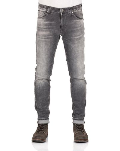 Mavi Skinny-fit-Jeans James Jeanshose mit Stretch - Grau