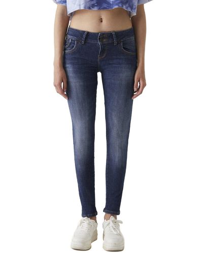LTB Slim-fit- Jeans MOLLY M Morava Undamaged Wash Mittelblau