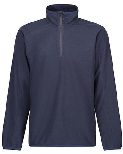 Regatta Sweatshirt Navigate Half Zip Fleece Fleecepullover - Blau