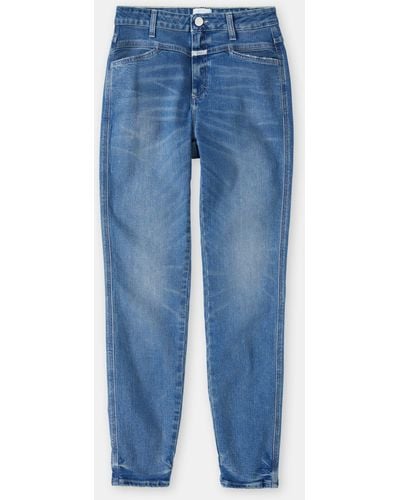 Closed 5-Pocket-Hose Jeans Skinny Pusher - Blau