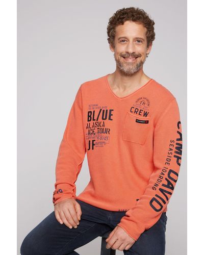 Camp David Rundhals Pullover für Herren | Online-Schlussverkauf – Bis zu  55% Rabatt | Lyst DE