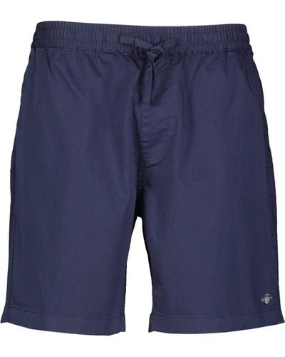 GANT Shorts Regular Fit (1-tlg) - Blau