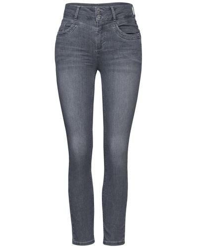 Street One Regular-fit-Jeans Style QR York.hw.FTM.grey - Blau
