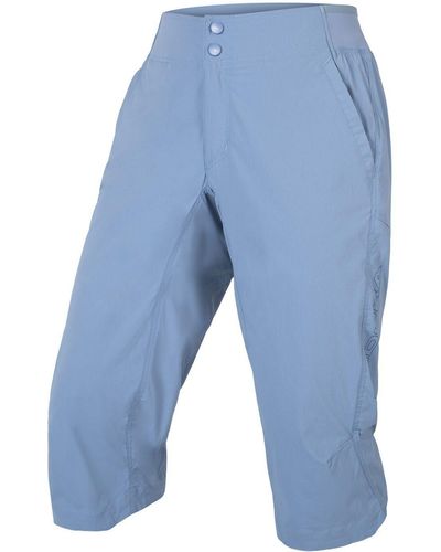 Endura Shorts zwei Hüfttaschen mit Reißverschluss - Blau