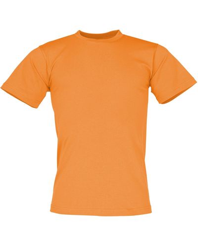James & Nicholson Rundhalsshirt Round Heavy T-Shirt - Orange