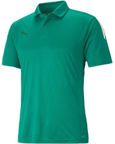 PUMA T-Shirt teamLIGA Sideline Polo default - Grün
