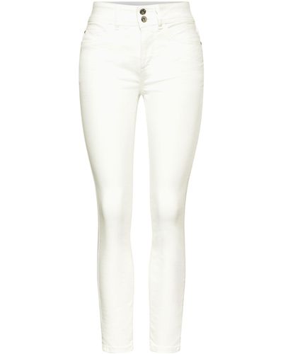 Street One Slim-fit-Jeans - Weiß