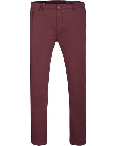 Gas Chinos Jeans Hose - Rot
