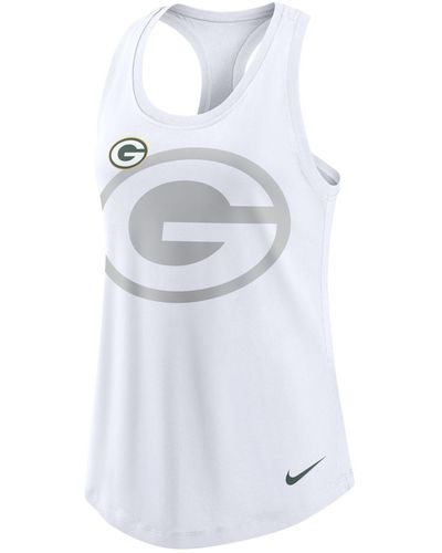 Nike Shirttop NFL Racerback Green Bay Packers - Weiß