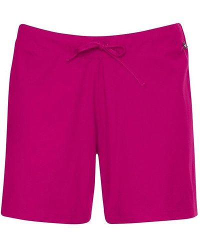 Trigema Bermudas Shorts mit praktischem Kordelzug (1-tlg) - Pink