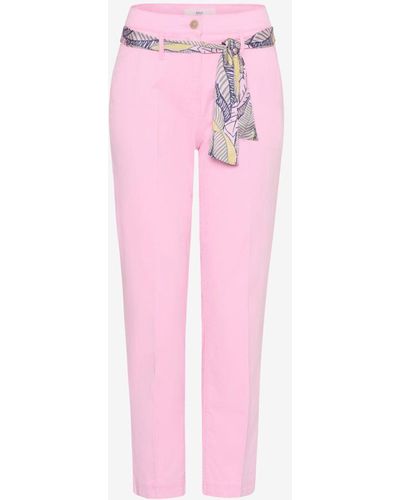 Brax 5-Pocket-Hose Style MEL S - Pink