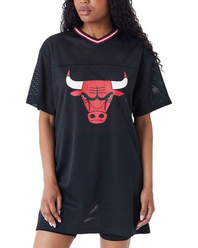 KTZ Shirttop Oversized Chicago Bulls - Blau