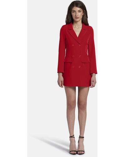 Nicowa A-Linien-Kleid MONIWA im zeitlosen Design - Rot