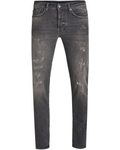 Gas Slim-fit- Jeans anthrazit - Grau